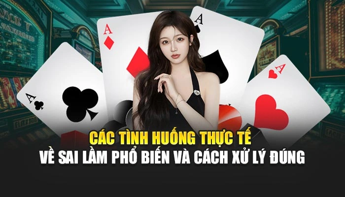 Phỏm FEBET - Bí Kíp Chiến Thắng Từ Cơ Bản Đến Cao Thủ 3 Các tình huống thực tế về sai lầm phổ biến và cách xử lý đúng