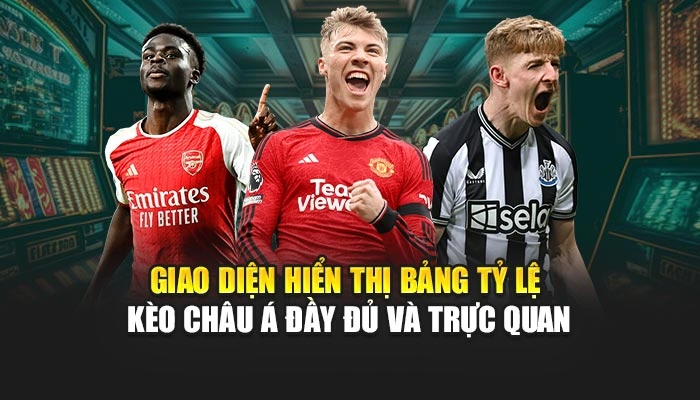 Kèo Châu Á - Hướng Dẫn Toàn Tập Chiến Thắng Cho Dân FEBET 1 Giao diện hiển thị bảng tỷ lệ kèo châu Á đầy đủ và trực quan