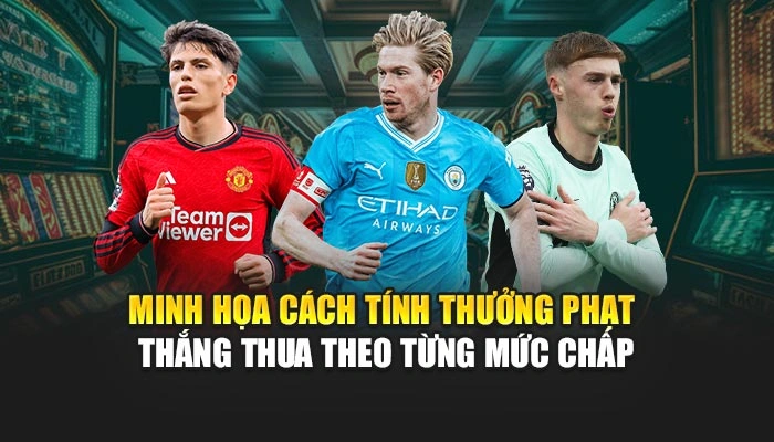 Kèo Châu Á - Hướng Dẫn Toàn Tập Chiến Thắng Cho Dân FEBET 2 Minh họa cách tính thưởng phạt thắng thua theo từng mức chấp